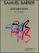 Excursions, Op. 20 piano sheet music cover